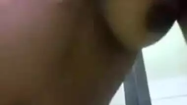 Removing clothes and fingering