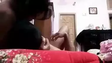 Beautiful Bengali Wife Riding on Hubby Dick & Talkin