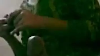 Sexy desi girl handjob and blowjob