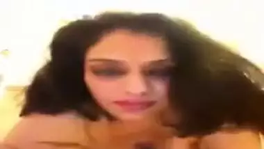 Horny Indian mom touching and pleasuring herself