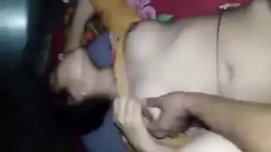 Bengali wife pussy fucking with boob pressing