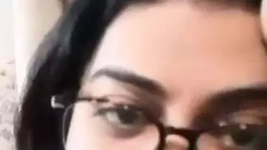 Huge boobs busty bhabhi topless show for lover