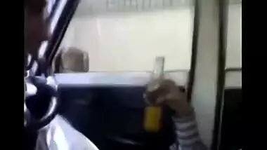 Indian teen outdoor car sex Selfie mms
