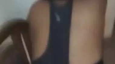 Hardcore Dogging On Chair. Tied Gf With The Chair Leg So That She Cannot Move And Boy Keeps On Fucking Hard
