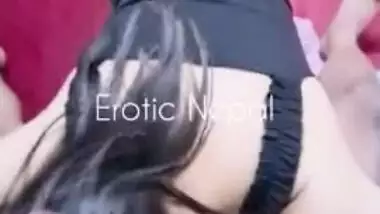 Hot Nepali maal in fishnet stocking - Blowjob - intense fuck - Full video for sale - Nepal Sex Tape