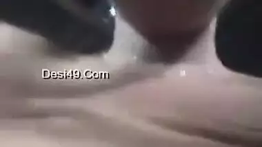 Today Exclusive- Desi Village Girl Showing Her Boobs And Pussy To Lover Part 2