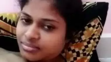 College girlfriend showing boobs on video call