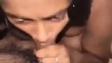 Big ass Tamil wife deep sensual blowjob