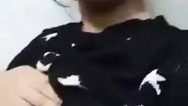 Beautiful Cute Girl Showing Her Boobs