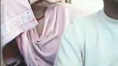 Naughty Indian lady flashes her juggs 