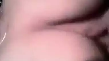 Boobs and pussy show in bathroom