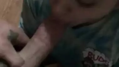 Cheating Native teen sucks daddy while her man is Out shopping for her