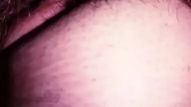 Milf fucking with dildo and milking her boobs while riding bf's dick