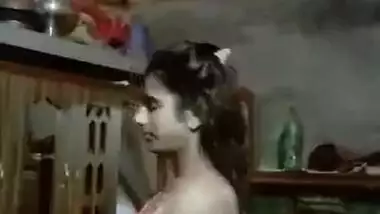 Cute Village Girl Showing