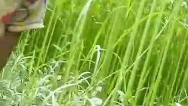 Desi Girl Blowjob in the Field New Clip