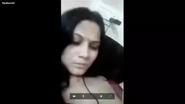 Beautiful Indian Girl Showing On Video Call