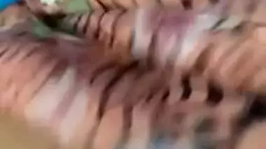 Perverted man coaxes modest Desi spouse to show her unshaved XXX twat