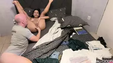 My Neighbor is Alone and Invites me for a Quickie at her House