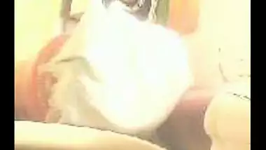 Beautiful house wife satisfies husband with a nice blowjob