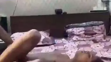 Indian threesome of a guy fucking his GF with his friend