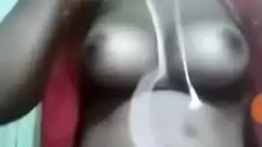 Desi Beautiful Girl Showing Her Boob on Imo video call-1