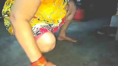 Sweeping Aunty Hot