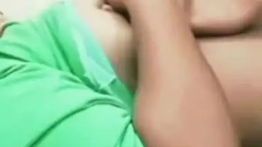 TikTok besties kissing and boobs showing romance