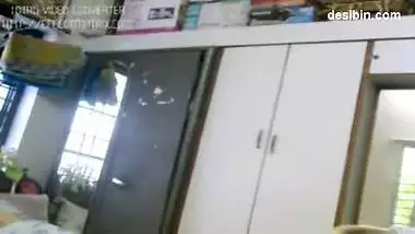 Aunty Changing Her Dress Captured