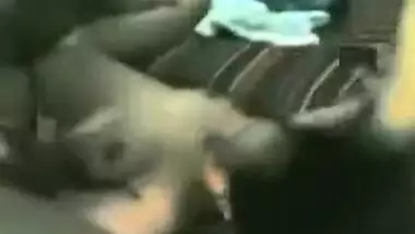Desi girl in group sex with two friends.