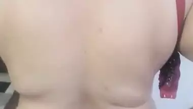 Shalini aunty hot strip tease