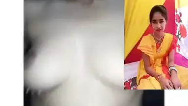 Bangladeshi village girl naked on video call
