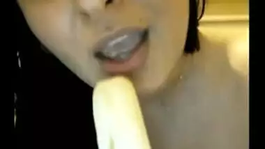 Recent Pune large mounds dilettante girlfriend teases on webcam