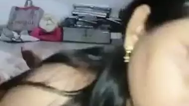 Big boobs housewife gives pleasure to her husband