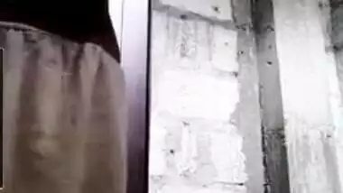 Cute Lankan Girl Changing Cloths