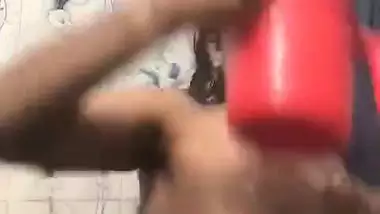 Long boobs Bengali girl taking nude bath viral videos