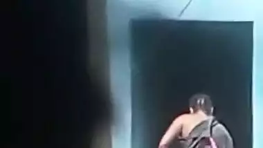 Big boobs village bhabhi topless bathing caught by Part 3