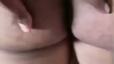 Tamil wife opening towel in front of secret lover