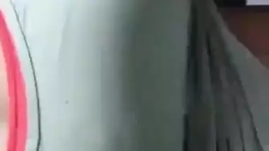 Sexy Girl Playing With Her Boobs