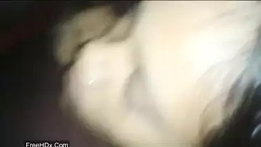 Cute Indian babe allows bearded sex friend to kiss her XXX lips