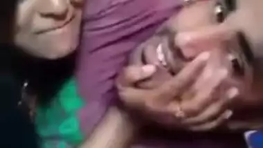 Desi Indian Couple Kissing
