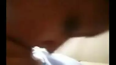 Indian sex video of a beautiful girl giving a blowjob to lover