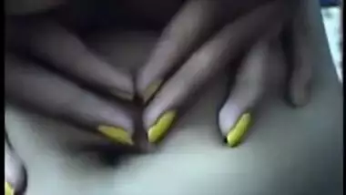 Desi Lesbo on Tango Pvt Hot Play Inserting Dildo in Pussy Hard