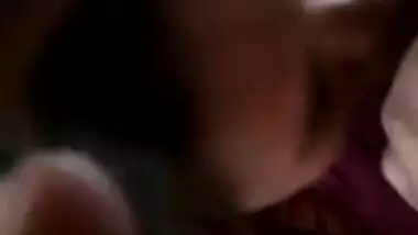 Desi sexy aunty suck her devar dick