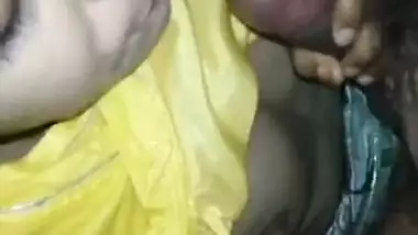 Beautiful Married Bhabi Blowjob In Night