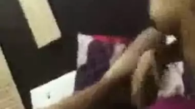 Nude Indian Call Girl Adjusting Hair