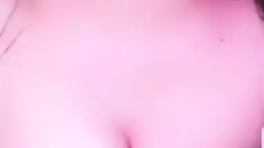 Desi cute call girl with clients in a hotel showing boobs