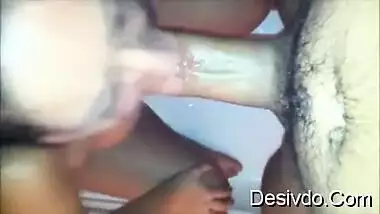 Cute girl Blowjobs big cock.