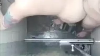 Cam Records Couple Having Doggy Sex In Shower