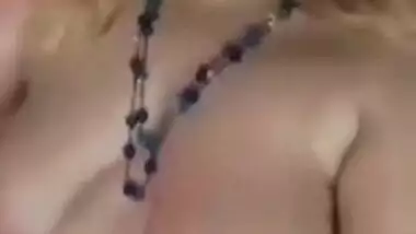 Beautiful Girl Showing Cute Boobs