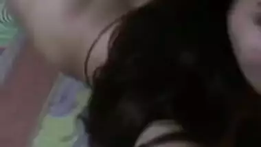 Desi with straight hair strips down and takes sex poses in XXX show